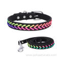 Colorful Small Super Bling Dog Collar and Leashes